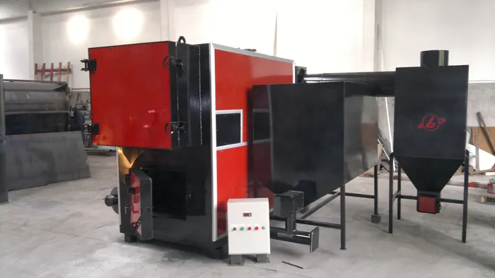 Caldera industrial a pellet